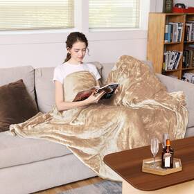 Vagueior 780682977035 Heated Blanket Full Size 50ftft X 60ftft Extra-warm Lightweight Cozy Luxury Blank