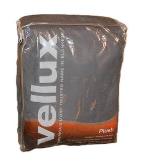 Vellux 026705450452 Plush Micro Mink Tornado Grey Full/ Queen Blanket New Soft 90 Inch X Gray