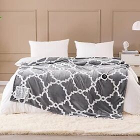 Ventimi Electric Blanket Twin Size 62inchx84inch Soft Flannel Heated