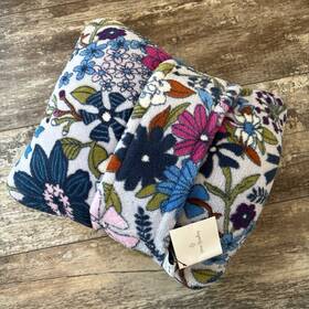 15564-x61 Vera Bradley Fleece Travel Blanket Bengal Lily Multicolor Floral
