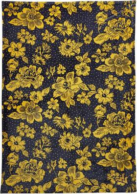 28985-18998 Vera Bradley Womens Fleece Xl Throw Blanket West Virginia Mountaineers
