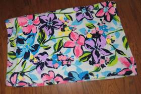 Vera Bradley 886003664322 Throw Blanket Super Soft Fleece Marian Floral 50 Inch X 80