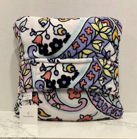 Vera Bradley 886003855027 Fleece Travel Blanket Maddalena Paisley Soft 60 Inch X 45 Nwt Msrp 55