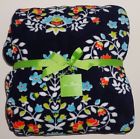 Vera Bradley New Chandelier Floral Throw Blanket 80 X 50 886003368466