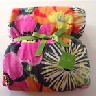 Vera Bradley New Throw Fleece Blanket 50 X 80 In Jazzy Blooms 886003296615