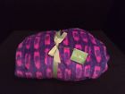 Vera Bradley Purple Pink Spoted Fleece Throw Blanket Bnwt 80 X 50 Impressionista 886003323656