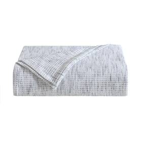 Vera Wang 883893858343 Queen Blanket Soft Cotton Luxury Bedding Modern Home Decor With Waffle We