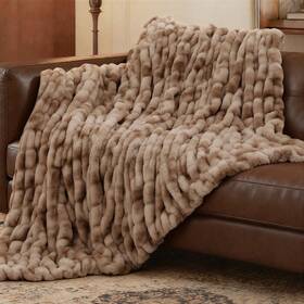 B0d7ckpy52 Vfroo Ultra Soft Luxury Faux Fur Twin Blanket For Couch Fuzzy Fluffy Plush Warm