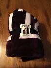 Victoria S Secret Victorias Pink Friday Limited Edition Sherpa Blanket Nwt Maroon 0667542523437