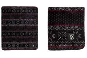 Victorias Secret 667558762059 Plush Sherpa Cozy Fleece Blanket Throw Fair Isle 2023