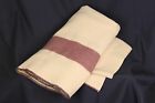 983-t-10 Vintage Brown 80 - Camp Wool Blanket Horner Beige 100 60