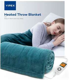 Vx-ps010 Vipex Heated Throw Blanket 50x60 Model