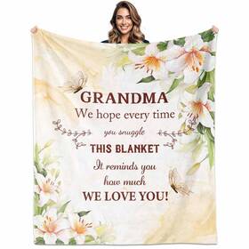 Nagi69 Vmreayr Grandma Gifts From Grandkids Grandmother For Birthday Blanket 6
