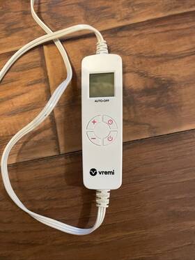 Vrm010711n Vremi Heated Electric Blanket Controller Replacement Remote Test-work