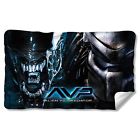 Tcf169-bkt1 Vs Fleece Throw -sided Alien Licensed Blanket Predator Poster
