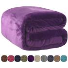 Vytz1801twcp1s107fba Throws Flannel Fleece Bed Blanket Twin Size All Seasons Lightweight
