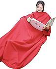 Warmie-burgundy Warmie Cozy Blanket With Sleeves Burgundy 683211006391