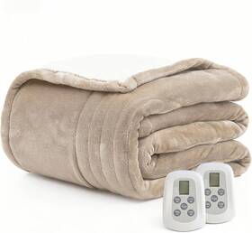 Wt-eb002-8490l Wato Ft Heated Blanket Electric Queen Size 84x90in Dual Control