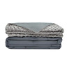 Wb-awb-4160-07lbs-grey Quility Premium Kids Weighted Blanket Removable Cover Lbs 692623715760