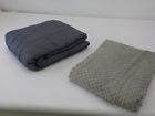 Wb-awb-6080-25lbs-grey Quility Adult Weighted Blanket Cover Full Grey
