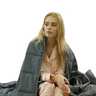 Wb0001-grey-60 80-22 Dreacom Weighted Blanket For Adults Teens Upgrade Heavy 661757140311
