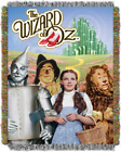 Wbs052000001ret Warner Brothers Wizard Of Oz Group Metallic Woven 696567177110