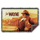 Duke11 West 60 John Woven Throw " Blanket Wayne Tapestry Sublimation 36