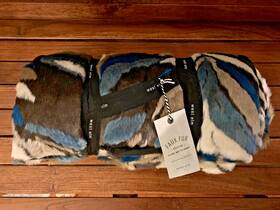 2209448 West Elm Herringbone Chevrons Throw 47 X 60 Inch Brand New Nice