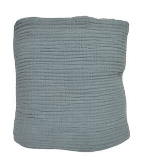 4102345 West Elm Dreamy Gauze Cotton Blanket King/cal. King Ocean Thin Light Ob Read