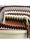 Westerly Ideanuova Zig Zag Multi Color Throw Blanket 80 784857513530