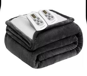 Westinghouse 810045671154 Heated Blanket Queen Size Electric Heating With 10 Heat