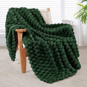 Wf-gt5060-dgn Whale Flotilla Throw Blanket For Couch With Jacquard Pattern Fuzzy Soft Cozy Exquisite Blank