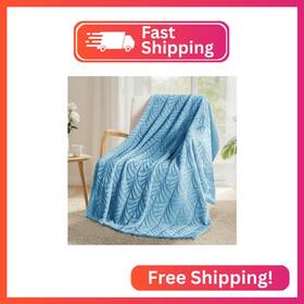 Wf-rz5060-sbl Whale Flotilla Flannel Fleece Throw Blanket For Couch Soft Fluffy Velvet Sofa B