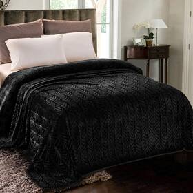 Wf-rz90104-hs Whale Flotilla Flannel Fleece King Size Bed Blanket Soft Velvet Lightweight Bedspread Plush Flu