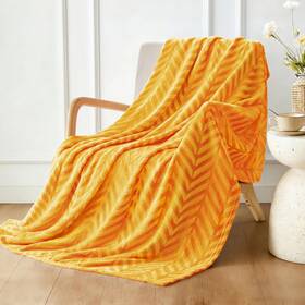 Whale Flotilla Wf-wx5060-yl Flannel Fleece Throw Blanket 50x60 Inch Lemon Yellow