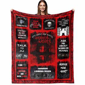 Horror12 Whasnrt Horror Movie Blanket 60 Inch X50 Gifts For Lovers Scream Plush Bla