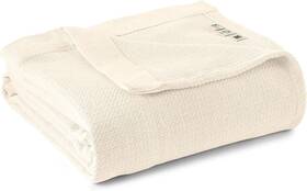 B0c46ysngm Whisper Organics 100% Organic Cotton Blanket - Gots And Fairtrade Certified Twin Natural