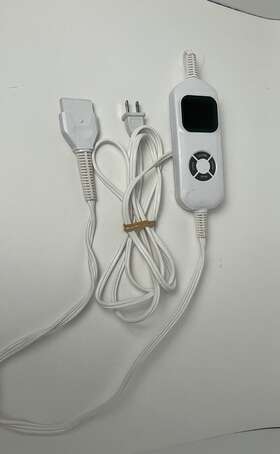 Kh-kys10-3u7a White Kh-kys10-3u7 Electric Blanket Throw Heat Control Controller 3 Prong Homech