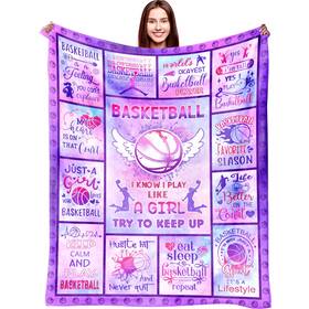 6rj7w8s-5040-s Wikhu Lanqiu-#6rj7w8s-5040-s Basketball Blanket For Girls Ultra Soft Flannel Throw Blankets Basket
