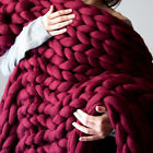 Winredabsl01 Handmade Chunky Knit Blanket 9560469819069