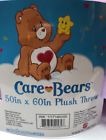 Wk440051 American Greetings Care Bears Plush Throw Blanket 784857545647