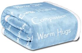 Wolf Creek Blanket 860238002296 Co Compassion 50x65 Strength Courage Super Soft
