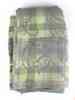 76-297 Wool Paisley Etro Italy Plaid Pattern Home Green Throw