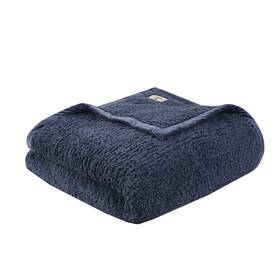 Woolrich 086569182944 Burlington Berber Blanket Super Soft Cozy Lightweight Cover With Luxrurious