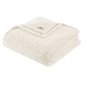 Woolrich 086569935335 Burlington Berber Blanket Super Soft Cozy Lightweight Cover With Lu