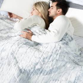 Woomer 973497697111 Heated Blanket Twin Size 62 Inch X 84 With 0.5-12 Hours Timer And