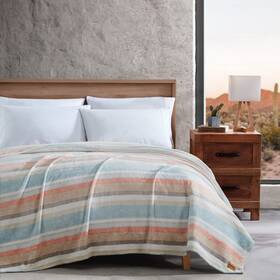 Wrangler 883893797352 Queen Blanket Ultra Soft Plush Fleece Bedding Yellowstone Inspired Cozy