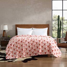 Wrangler B0dtbjhqcz - Twin Size Blanket Super Soft Reversible Plush Fleece Bedding Throw