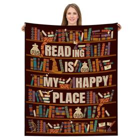 Wsddorem 649762107482 Book Gifts For Women 80 Inch X60 Blanket Reading