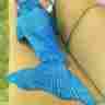 X35.5 60397 Casofu Mermaid Blanket For Adult Summer Super Soft Sleeping Bags 71 Bule 712243460397